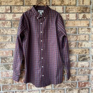 Men’s Duluth Trading Company Shirt NWT Size XLT Slim Fit Long Sleeve Plaid